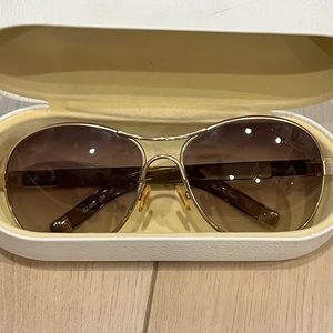 Authentic Chloe aviator sunglasses